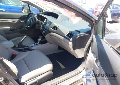 2013 Honda Civic Ex-L из США, поврежденный, VIN 2HGFB2F98DH515580